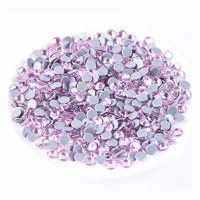 Pietre acrilice decorative, 6 mm, 35 g, Light Pink, Vivo