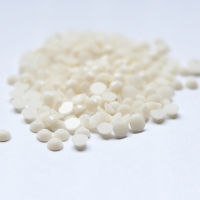 Pietre acrilice decorative, 6 mm, 35 g, Plain Ivory, Vivo