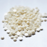 Pietre acrilice decorative, 6 mm, 35 g, Plain Ivory, Vivo