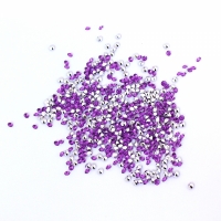 Pietre acrilice decorative, diamant, 4.5 mm, 60 g, Purple, Vivo