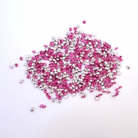 Pietre acrilice decorative, diamant, 4.5 mm, 60 g, Fuchsia, Vivo