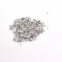 Set pietre acrilice decorative, diamant, doua marimi, 4.5 mm si 2.5 mm, 75 g, Silver, Vivo