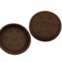 Set forma de silicon Cookie, 2 bucati, maro, Vivo, CAKE.SIL.
