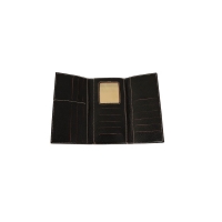 Portofel dama, piele ecologica, Black, Vivo