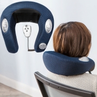 Perna pentru masaj la gat cu difuzoare incorporate, Multi Neck Massager Shiatsu MC0134B