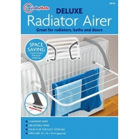 Uscator de haine pentru calorifer, alb, 2.5 m, 4319