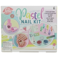 Set de manichiura pentru fetite, Pastel Nail Kit, Grafix, R03-0071-A