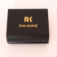 Set butoni camasa, cu cristale, hexagon, Negru, Ryan Keeper, S3