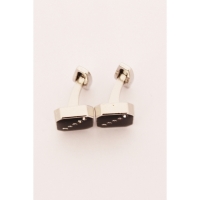 Set butoni camasa, cu cristale, Negru, Ryan Keeper, S1