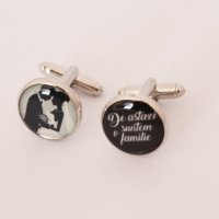 Set butoni camasa, personalizat, pentru ziua nuntii, Ryan Keeper, M