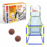 Set cos de baschet pentru copii cu minge si pomta, Gizmo, 55639