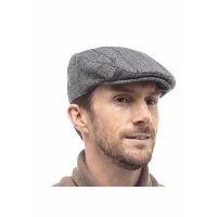 Sapca din stofa pentru barbati, verde/rosu, L/XL, GL227B