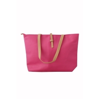 Geanta shopper dama, hot pink, 42 x 29 cm LS00141