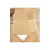 Burtiera modelatoare fara chilot, maro, marime M, T1092