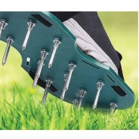 Sandale pentru aerat gazon, verde, 1 pereche, 1105