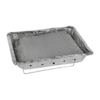 Set gratar de unica folosinta cu carbune, 48 x 30 x 6 cm, BBQ176