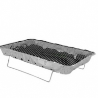Set gratar de unica folosinta cu carbune, 25 x 31 x 5 cm, BBQ175