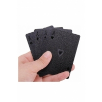 Carti poker , culoarea negru, rezistent la apa, EFG1304