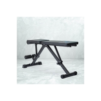 Banca multifunctionala fitness, reglabila, negru,Feel Fit, FF035