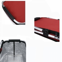 Cos picnic termoizolant, pliabil, rosu, 43 X 24 X 23 cm, HS041, Vivo