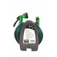 Furtun de gradina cu suport, 10M, verde, Green Blade, HP120