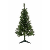 Brad de Craciun artificial cu suport plastic, Angel Pin, 4 ft, 120 cm, 73890