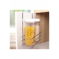 Raft metalic Herzberg cu agatare pe usa, multifunctional, HG-AKB758