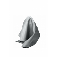 Batista de buzunar pentru sacou, cu aspect matasos, 21 x 21 cm, Gri