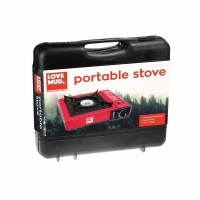 Aragaz portabil camping, rosu, Kingfisher, OLSTOVE