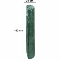 Husa de protectie pentru umbrela de gradina, verde, 162 x 24 cm, MyGarden, 3350