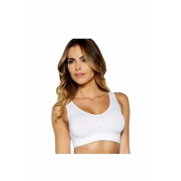 Bustiera confortabila, alb, marime 3XL, Vivo, T2107