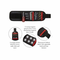 Bratara magnetica pentru suruburi, 33 x 9 cm, negru, Vivo MGWRIST