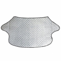 Parasolar pentru protectie parbriz, vara-iarna, 140 x 90 cm, argintiu, Vivo YX-XD02-B