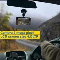 Camera de bord, inregistrare fata/spate, Super HD 1296P, Display 4 inch, Touch Screen, Night Vision, Loop Recording, Goodyear GY906668