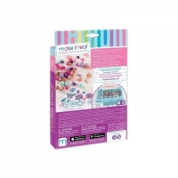 Set creativ de bratari cu pandantiv, 95 piese, multicolor, Make it Real 1202