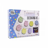 Ghirlanda LED decorabila, cu 10 lampioane, 160 cm, multicolor, RMS R03-0550