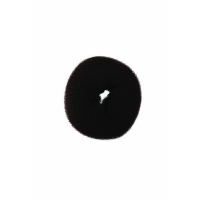 Burete pentru coc, pentru par negru, 6 cm, marime S, GB0208-S-BLACK