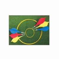 Set de joc cu darts gigant de exterior, 9 accesorii, multicolor, My Garden 2285