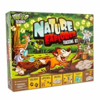 Jucărie interactivă, Grafix, Nature Explorer, set cu amprente de animale, 40 de cărți de joc, multicolor R03-0571