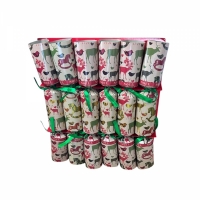 Pachet cadou pentru familie, 6 Crackers cu reni, RMS 1351187-RENI