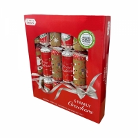 Pachet cadou pentru familie, 6 Crackers Merry Christmas, RMS 1351187-XMAS