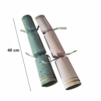 Pachet cadou pentru familie, 6 Crackers, gri/roz, RMS 1351187-GREY