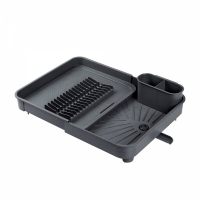 Scurgator de vase extensibil, plastic, anthracite, 32-51 x 36 x 9 cm, Vivo KOD135-ANTHRACITE
