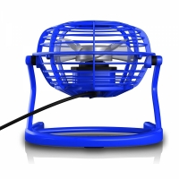 Ventilator de masa, cu USB, diametru 14 cm, albastru, Vivo T1527-BLUE