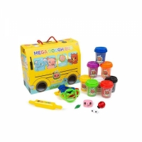 Set 8 plastilina modelatoare, multicolor, Cocomelon, RMS 96-0023-A