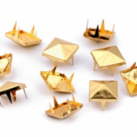 Tinte metalice, model piramida, 9 x 9 mm, 25 g, Gold, CAPSE9-GOLD