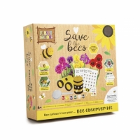 Set artizanat pentru observarea albinelor cu seminte de flori plantabile, Save the bees RMS R03-1148