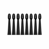 Periuta de dinti electrica Sonic D7 True Smile, reincarcabila, negru, cu 8 capete de schimb si husa transport alb, TS0102
