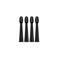 Set 4 rezerve pentru periuta de dinti electrica Sonic D7 True Smile, negru TS0116