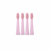Set 4 rezerve pentru periuta de dinti electrica Sonic D7 True Smile, roz TS0118